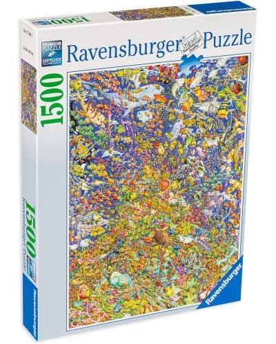Пъзел Ravensburger от 1500 части - Риби