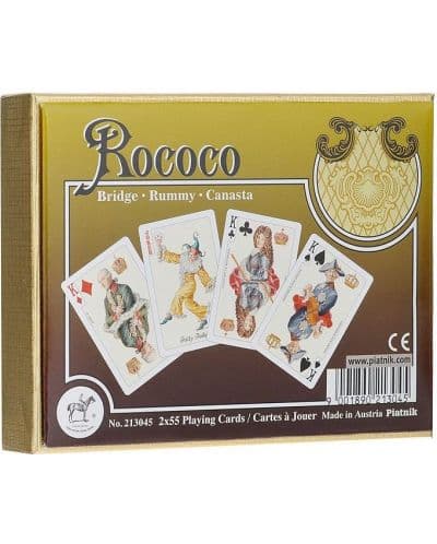 Карти за игра Piatnik - Rococo, Bridge WK