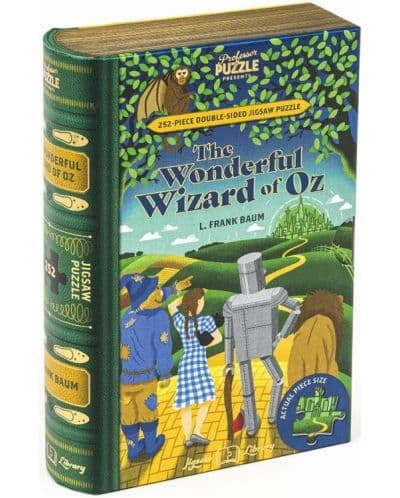 Двустранен пъзел Professor Puzzle от 252 части - Невероятният Магьосник от Оз