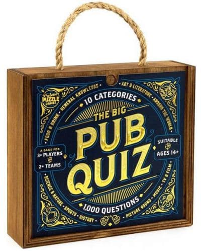 Настолна игра Professor Puzzle - The Big Pub Quiz - Парти