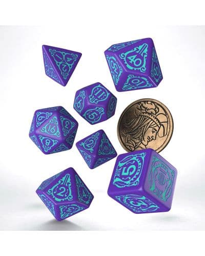 Комплект зарове The Witcher Dice Set: Dandelion - Half a Century of Poetry (7)