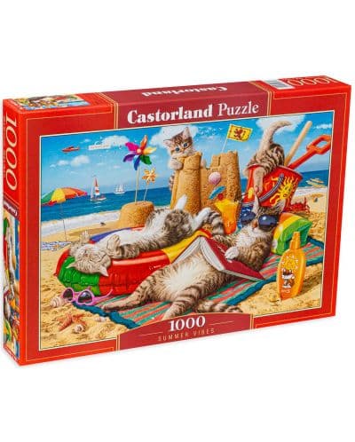 Пъзел Castorland от 1000 части - Летни емоции