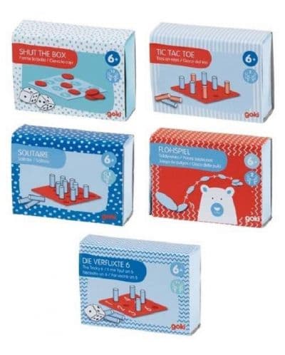 Комплект мини игри Goki, асортимент