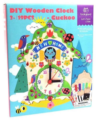 Детска игра Tooky Land - Направи сам стенен часовник