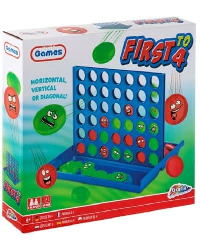 Детска игра Grafix - Четири в редица, емоции