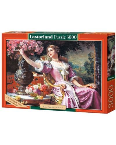 Пъзел Castorland от 3000 части - Жената с лилавата рокля
