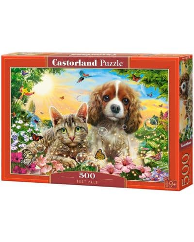 Пъзел Castorland от 500 части - Сладки животни