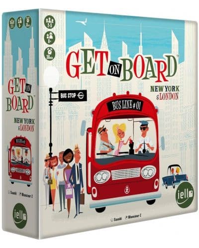 Настолна игра Get on Board: New York &amp; London - семейна
