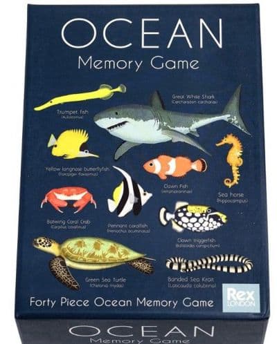 Мемори игра Rex London - Океан, 40 части