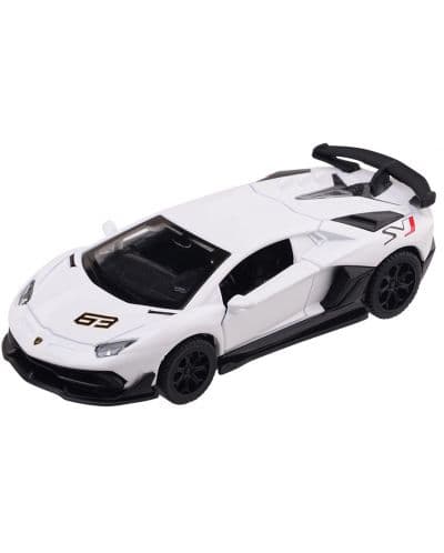Метален автомобил Metal Speed Zone - Lamborhini Aventador Svj, 1:43, асортимент