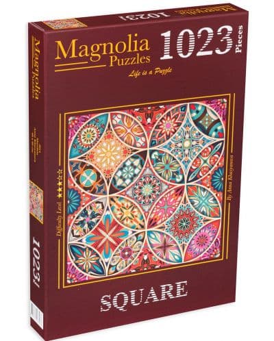 Пъзел Magnolia от 1023 части - Мандала