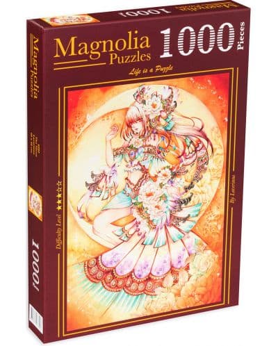 Пъзел Magnolia от 1000 части - Лунно момиче