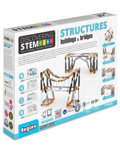 Конструктор Engino STEM Structures - Сгради и мостове