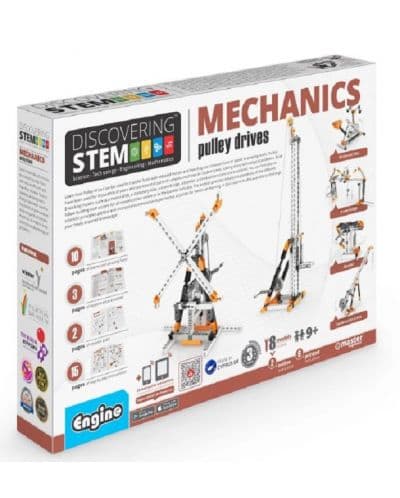 Конструктор Engino STEM Mechanics - Ролкови задвижвания