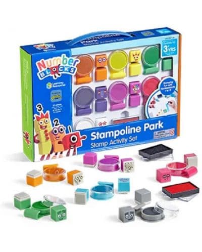 Творчески комплект Learning Resources - Печати Stampoline Park, 32 части