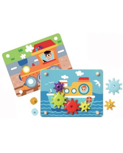 Детска игра Tooky toy - Зъбни колела