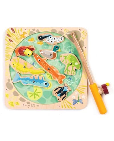 Детска дървена игра Tender Leaf Toys - Риболов