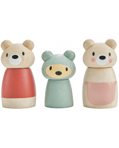 Дървени фигурки Tender Leaf Toys - Мечета
