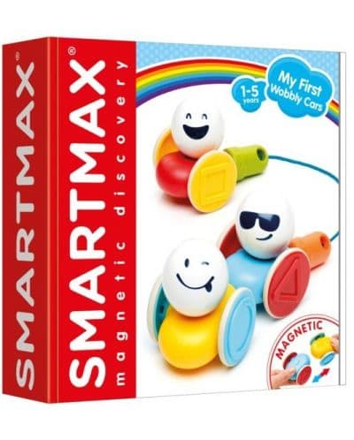 Магнитен конструктор Smart Games - Клатещи се коли