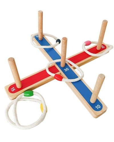 Игрален комплект Acool Toy - Въжени рингове, 19 части