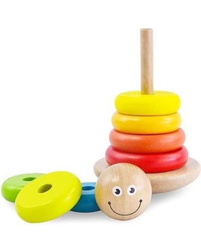 Люлееща се дървена кула Acool Toy