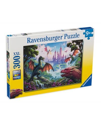 Пъзел Ravensburger от 300 XXL части - Гневът на драконите