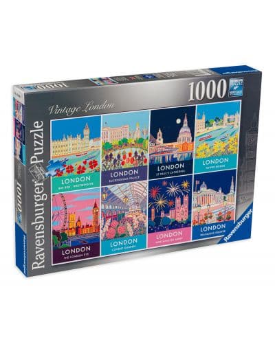 Пъзел Ravensburger от 1000 части - Винтидж Лондон