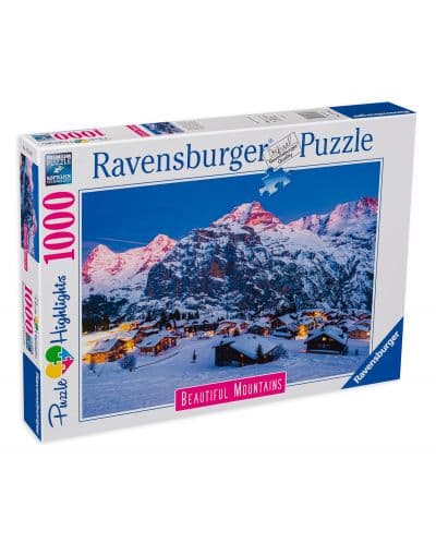 Пъзел Ravensburger от 1000 части - Берн Оберланд, Мурен