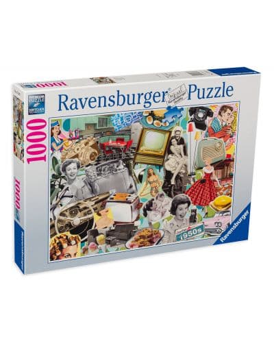 Пъзел Ravensburger от 1000 части - 50-те години