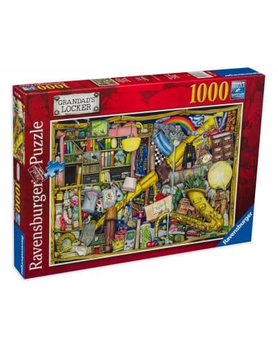 Пъзел Ravensburger от 1000 части - Шкафчето на дядо
