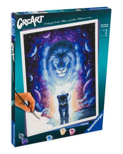 Комплект за рисуване по номера Ravensburger CreArt - Кралски път