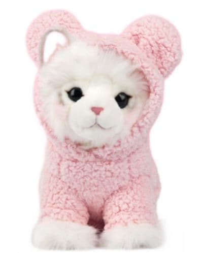 Плюшена играчка Studio Pets - Коте Рагдол с дрешка, Мауси, 23 cm