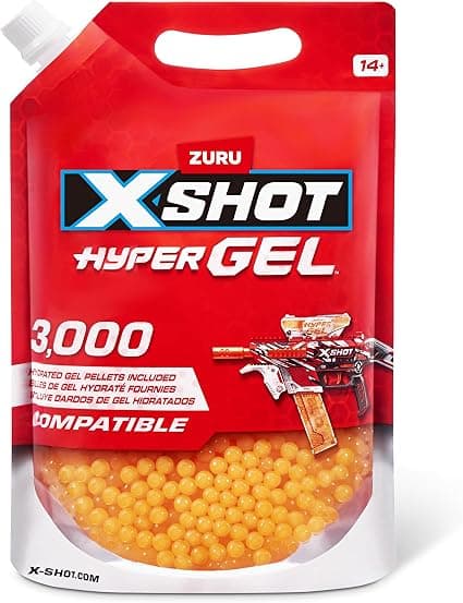 X Shot HYPER GEL ТОПЧЕТА 3000 бр.