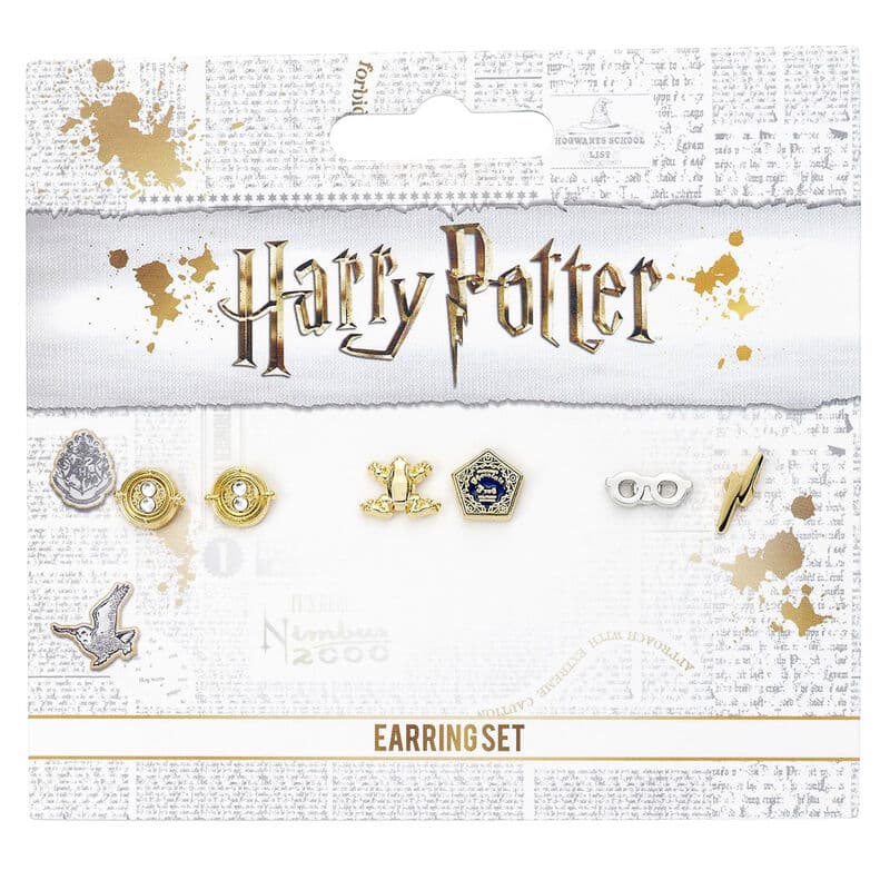 Комплект 3 чифта обеци Harry Potter