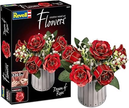 Revell Dream of Roses Wooden Flowers Kit