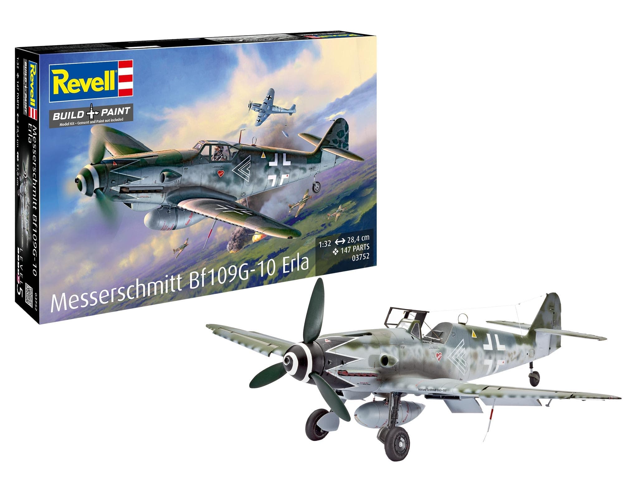 Messerschmitt Bf109G-10 'Erla' 1/32 Scale Model Kit