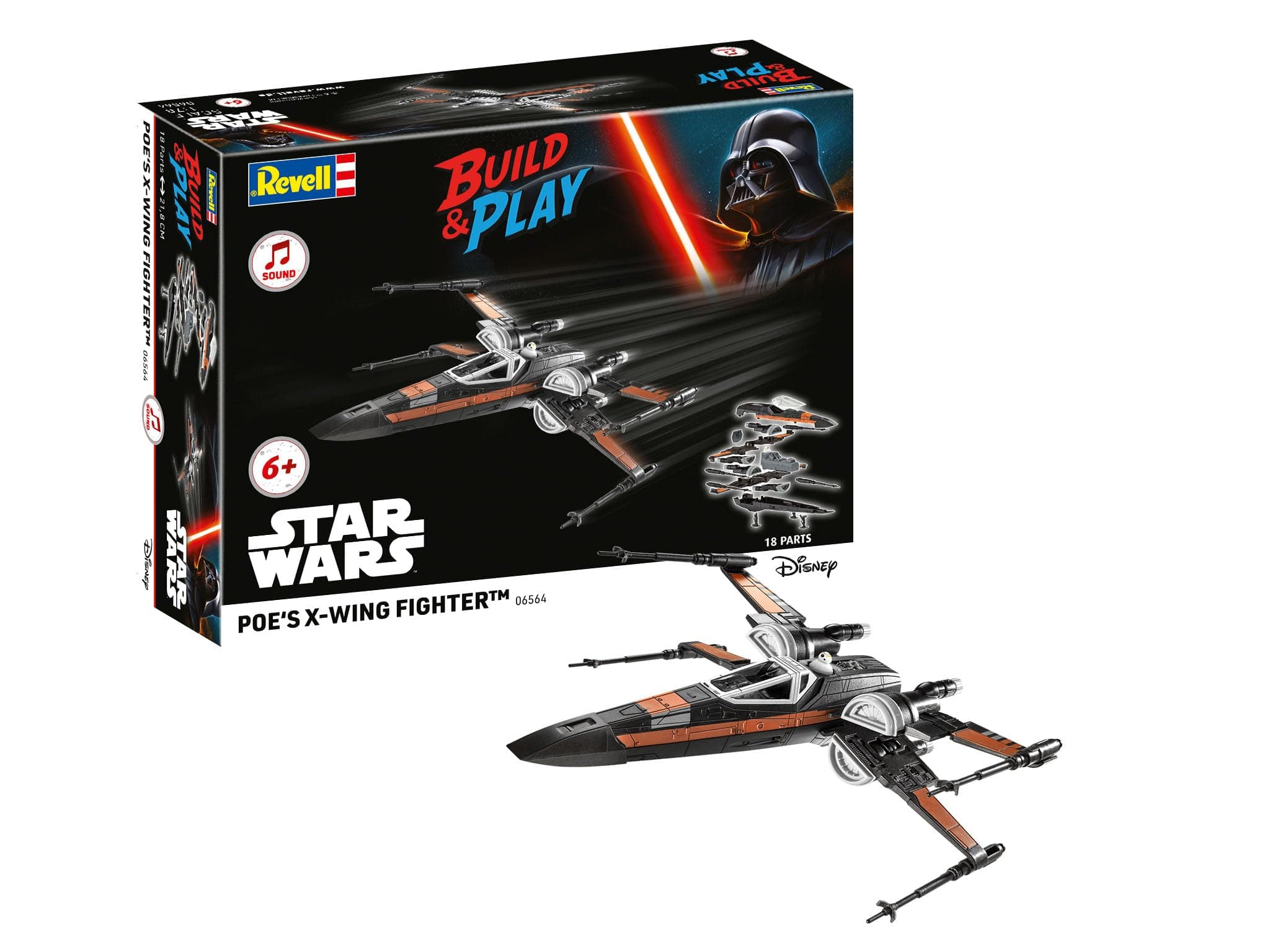 Revell Star Wars Poe's X-Wing Fighter Model Kit