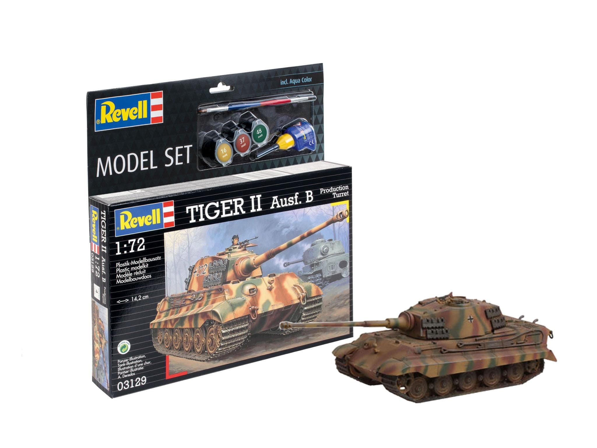 Revell Tiger II Ausf. B Model Set 1:72