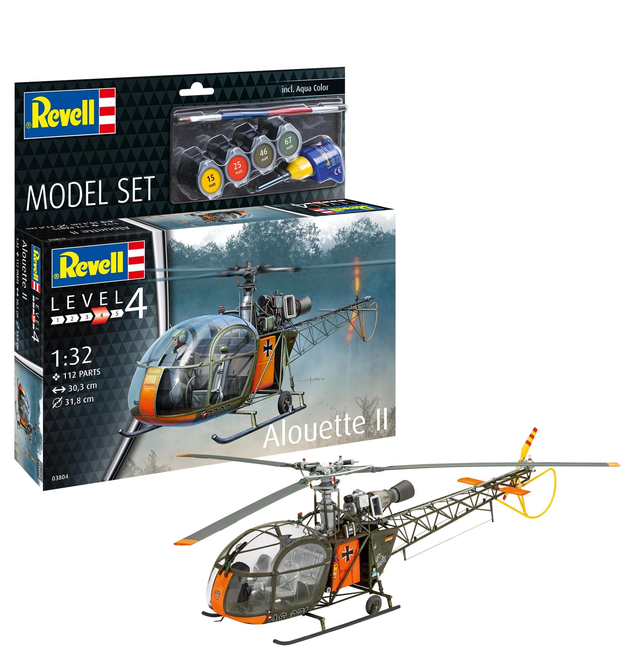 Revell Model Set Alouette II 1:32