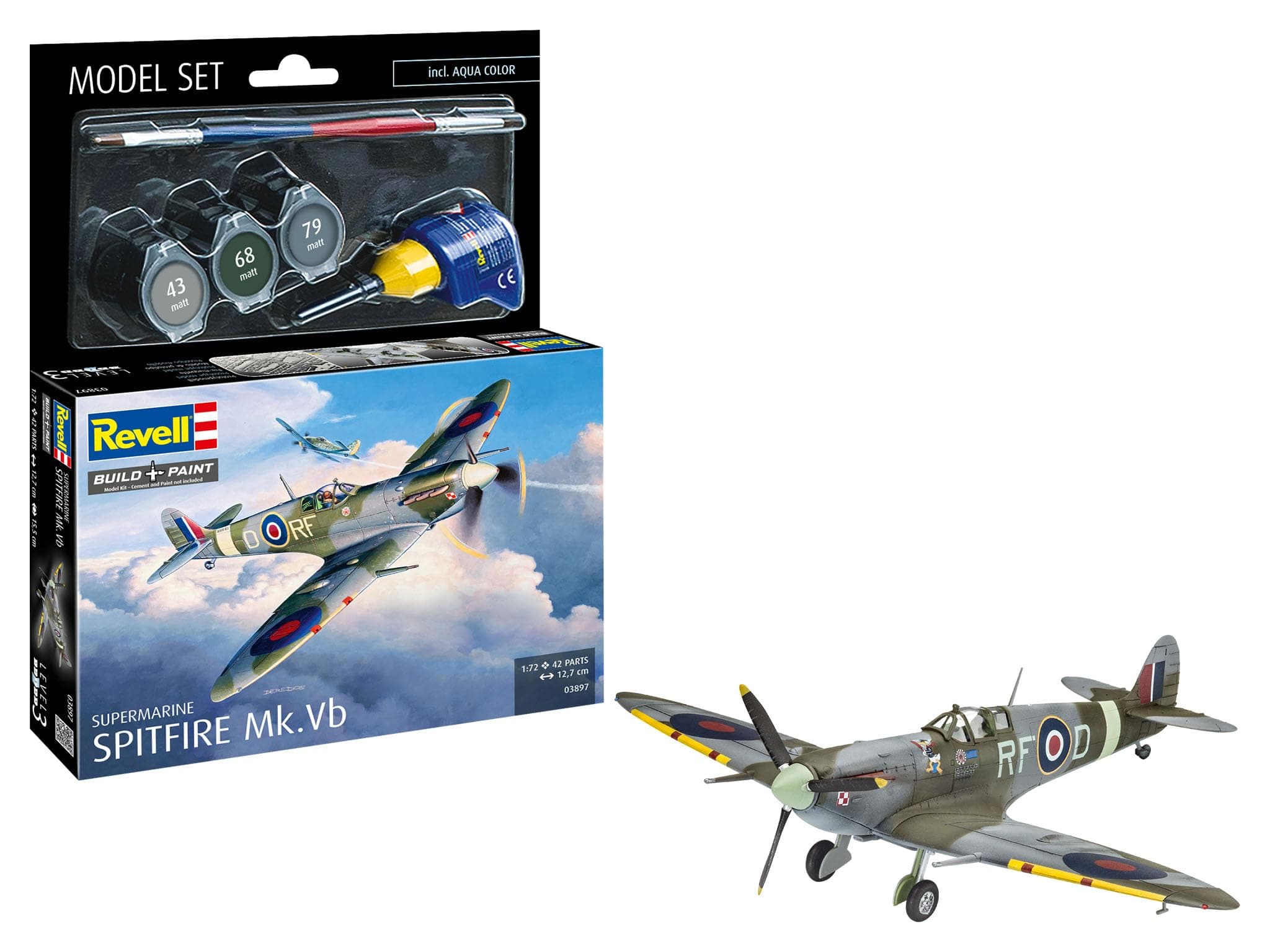 Revell Model Set Supermarine Spitfire Mk.Vb