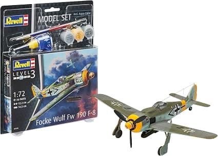 Revell Focke Wulf Fw190 F-8 Model Set