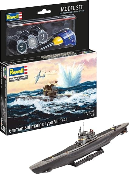 Revell Model Set German Submarine Type VII C/41 1:350