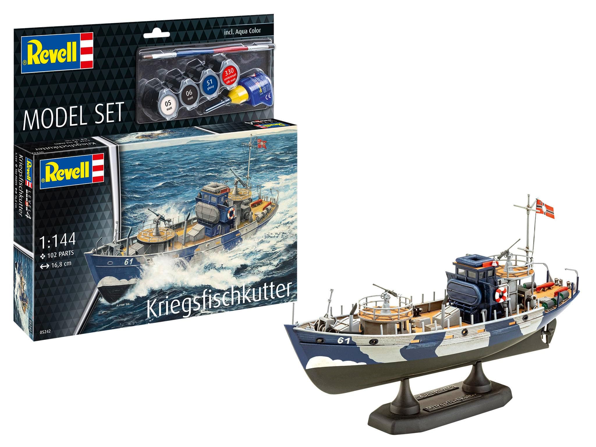 Revell Model Set KFK (Kriegsfischkutter) 1:144