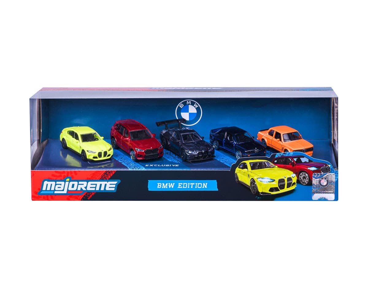 Majorette - BMW подаръчен комплект от 5 части