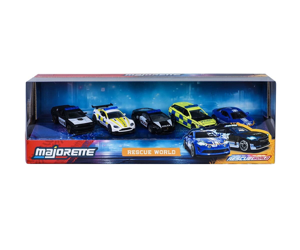 Majorette - Подаръчен комплект 5 части: Rescue World