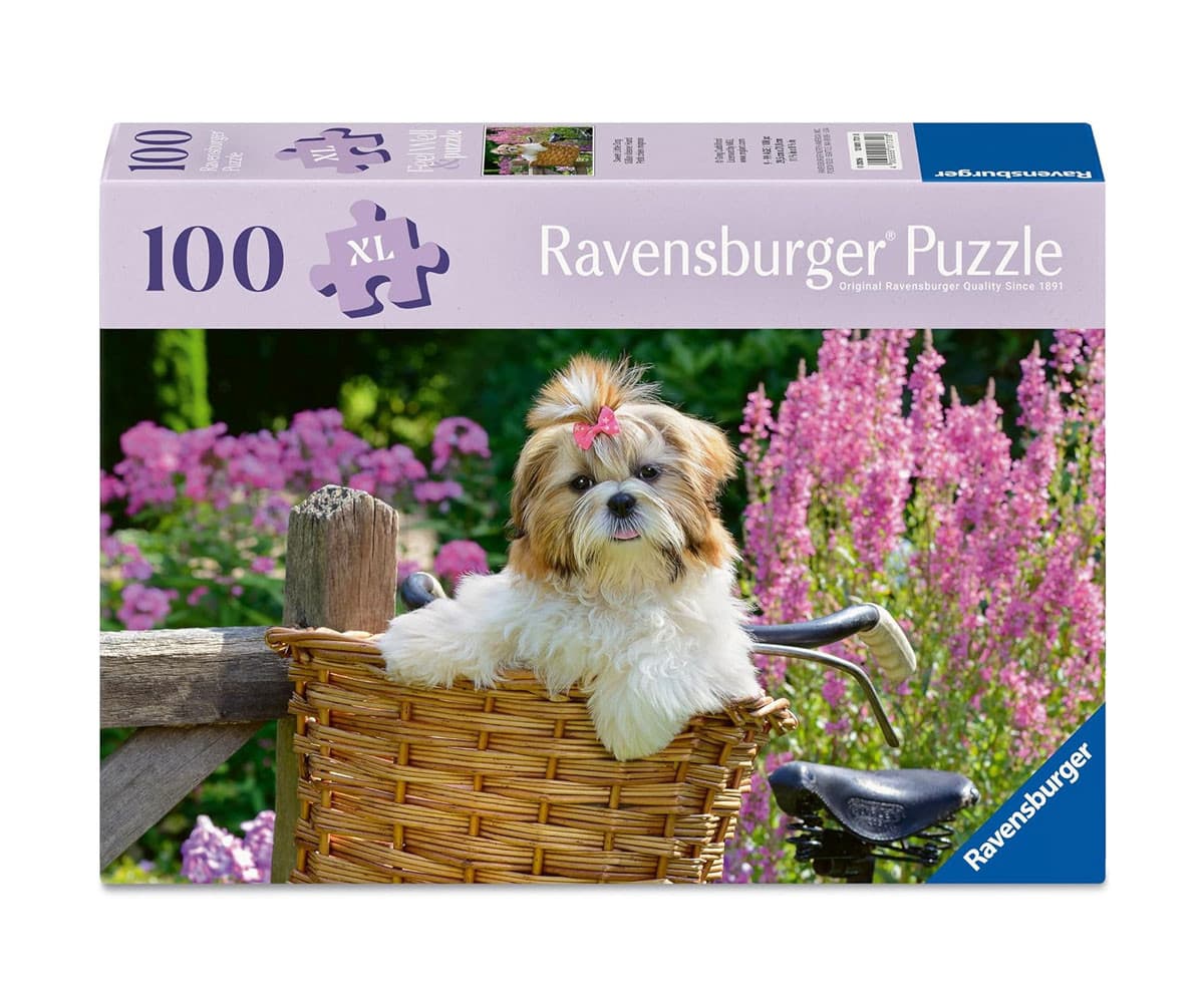 Пъзел Ravensburger 100 ел. XL - Малко кученце