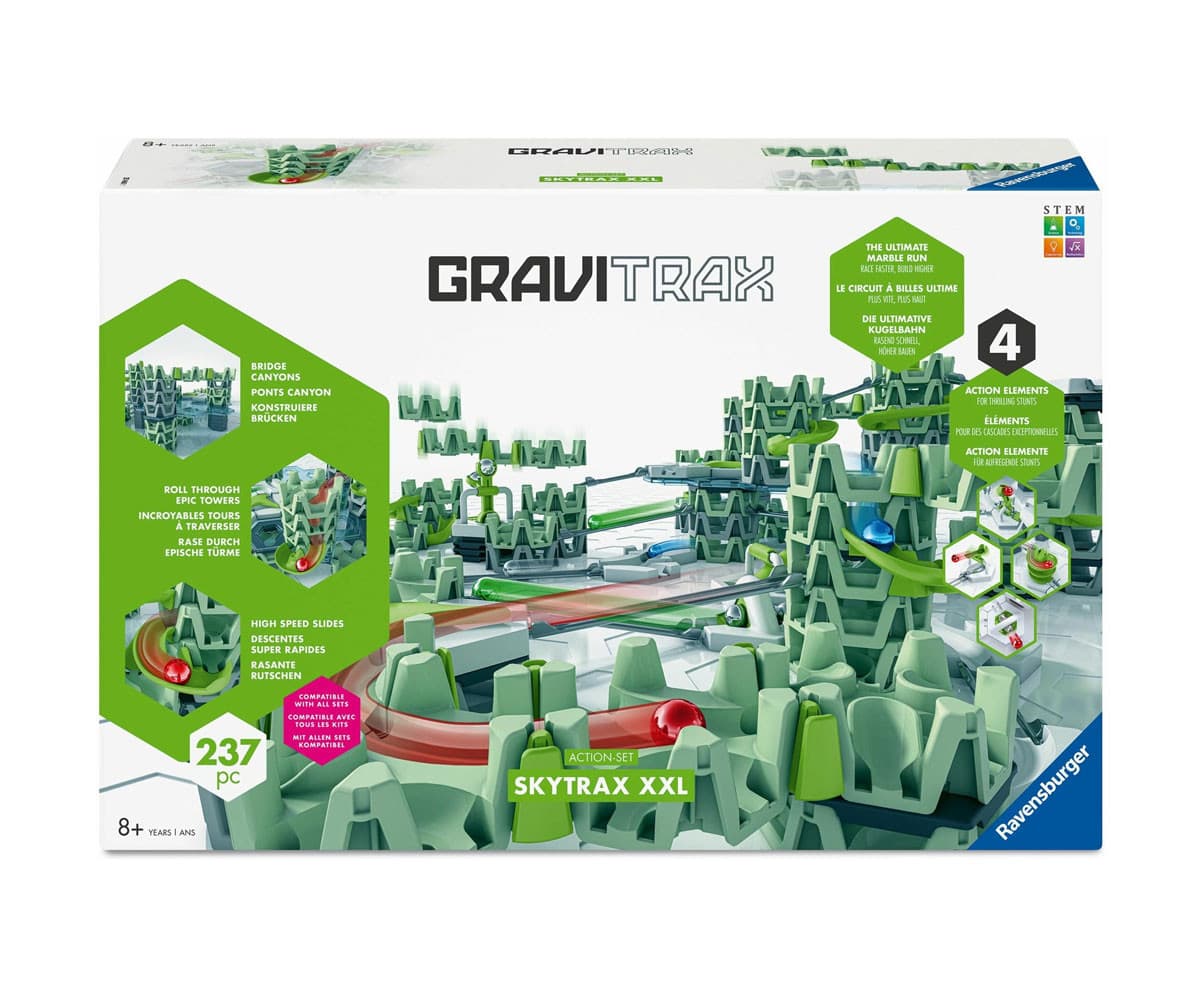 Настолна игра Ravensburger GraviTrax - Skytrails: Стартер сет XXL