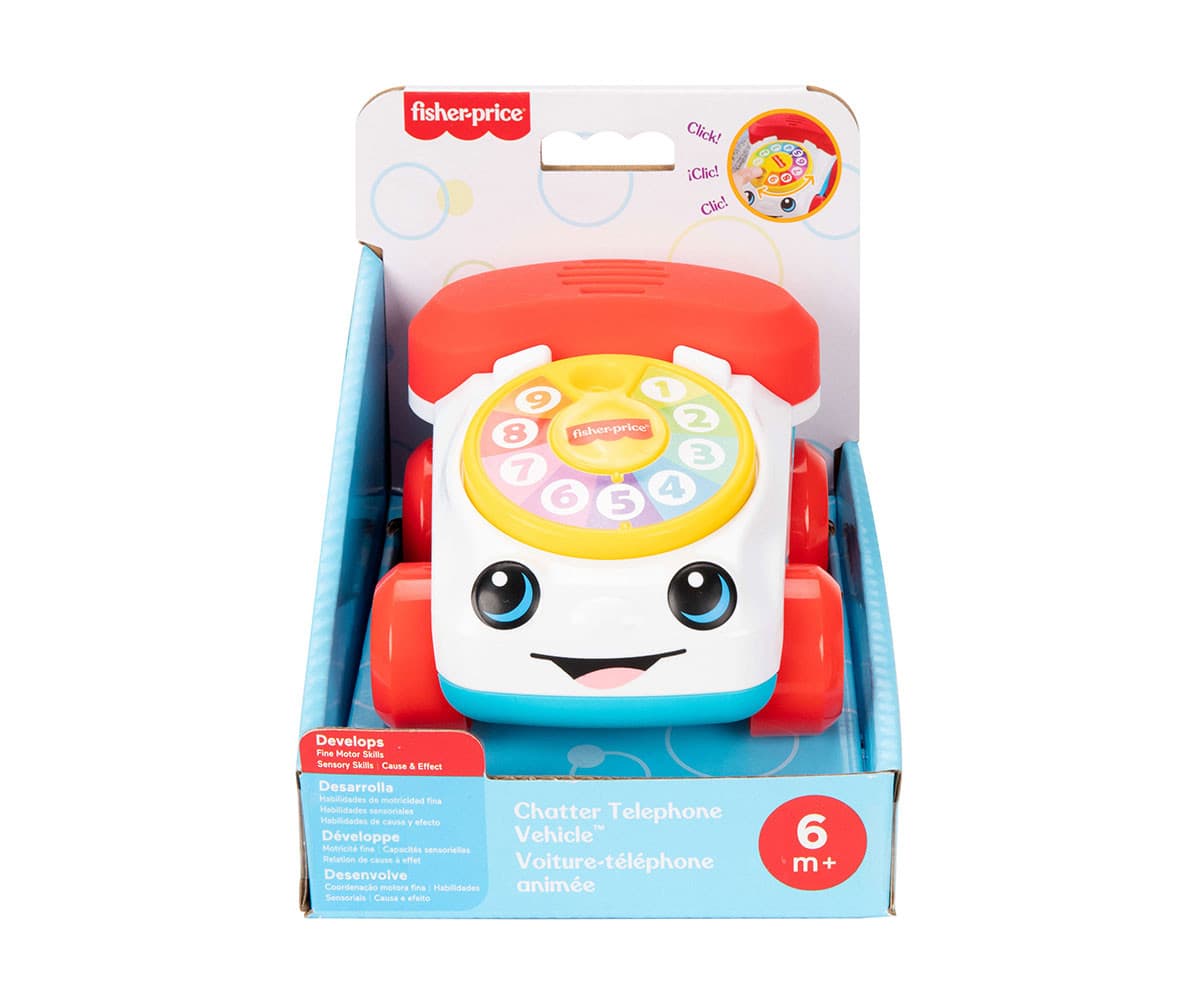 Fisher Price - Телефон на колела (като количка за бутане)