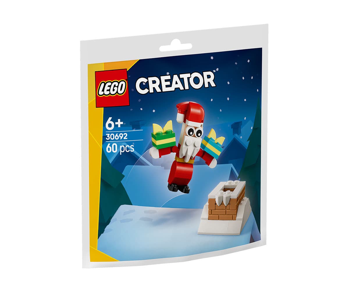 LEGO® Creator 30692 - Коледни забавления в комина с Дядо Коледа