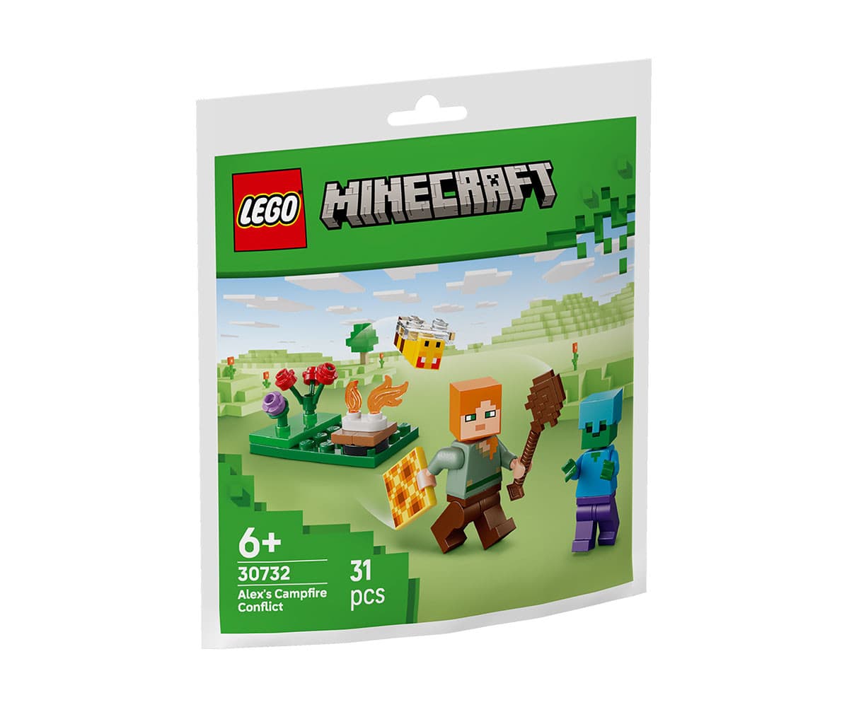 LEGO® Minecraft 30732 - Конфликт край лагерния огън с Алекс